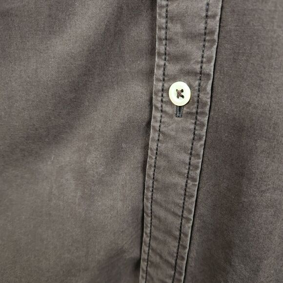 Billy Reid Long Sleeve Cotton Button Down Shirt XL - Picture 8 of 10